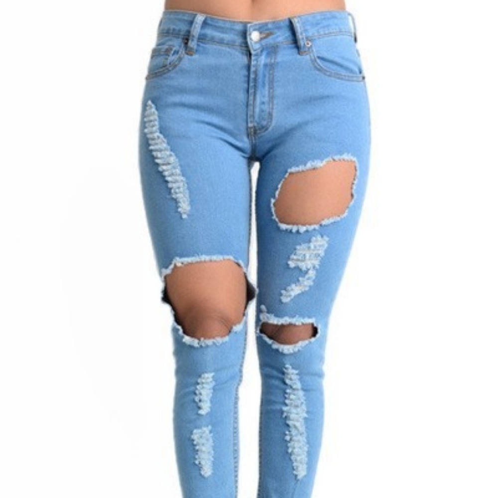 Hole up Denim Jean